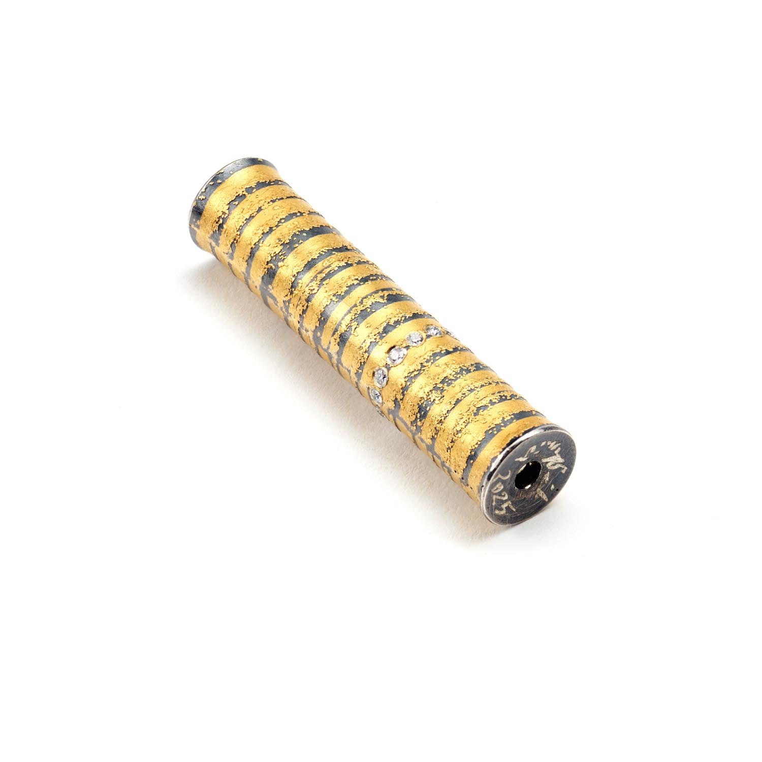Striated Gold Clasp