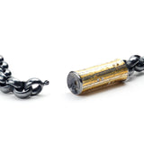 Sterling Silver & Fused Gold Clasp