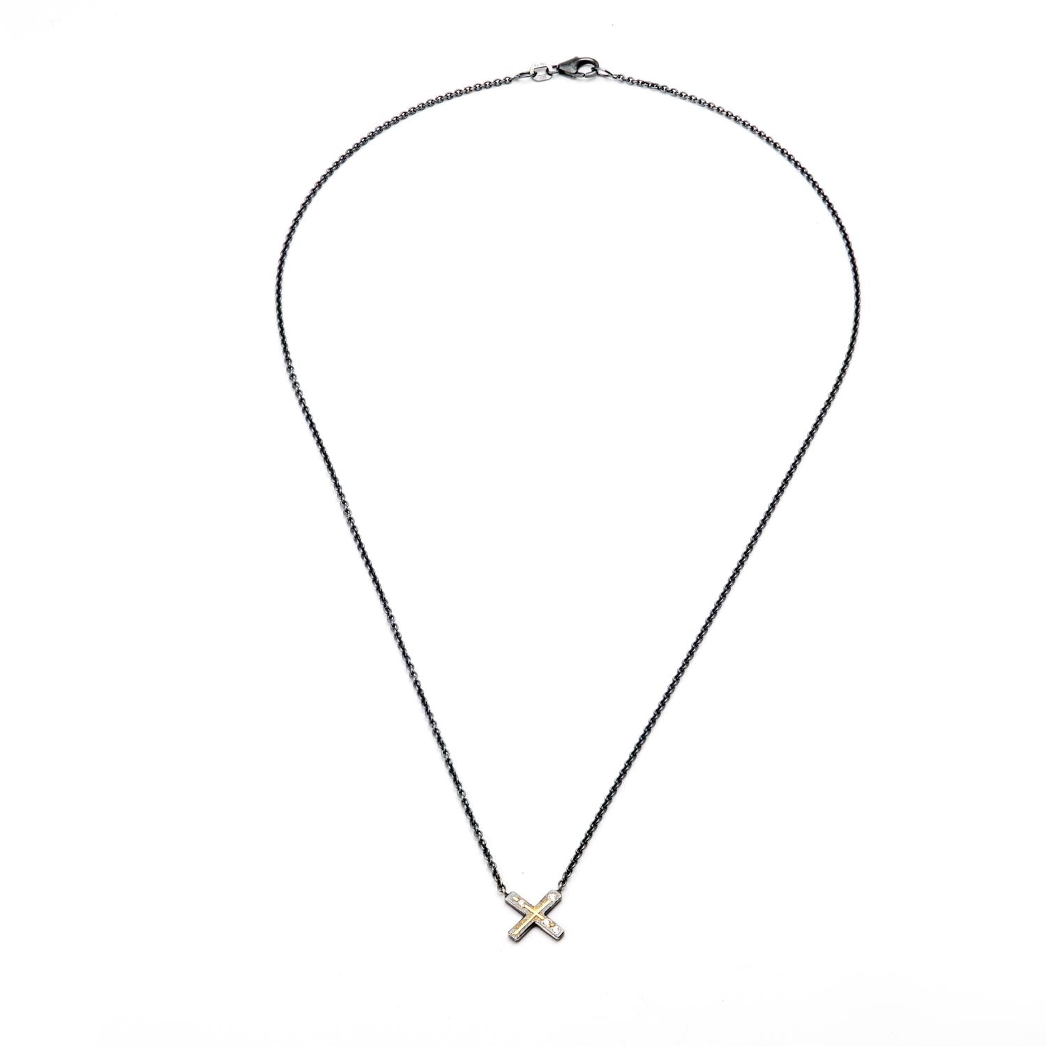XO Collection: "X" Pendant Necklace
