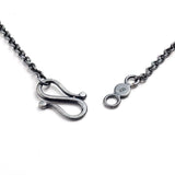 Hematite Heart Pendant Necklace
