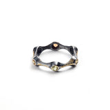 Multi-Color Sapphire Stacking Ring II