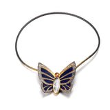Moonstone Butterfly Brooch