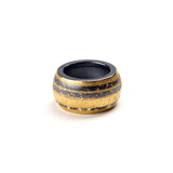 Men's Sterling Silver & Gold Ring