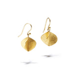 Small Gold Propeller Shaped Dangles