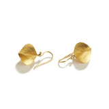 Small Gold Propeller Shaped Dangles