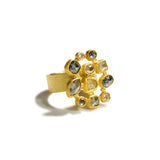 Round Mosaic Diamond Ring