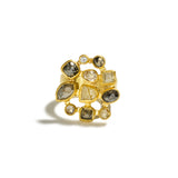 Round Mosaic Diamond Ring