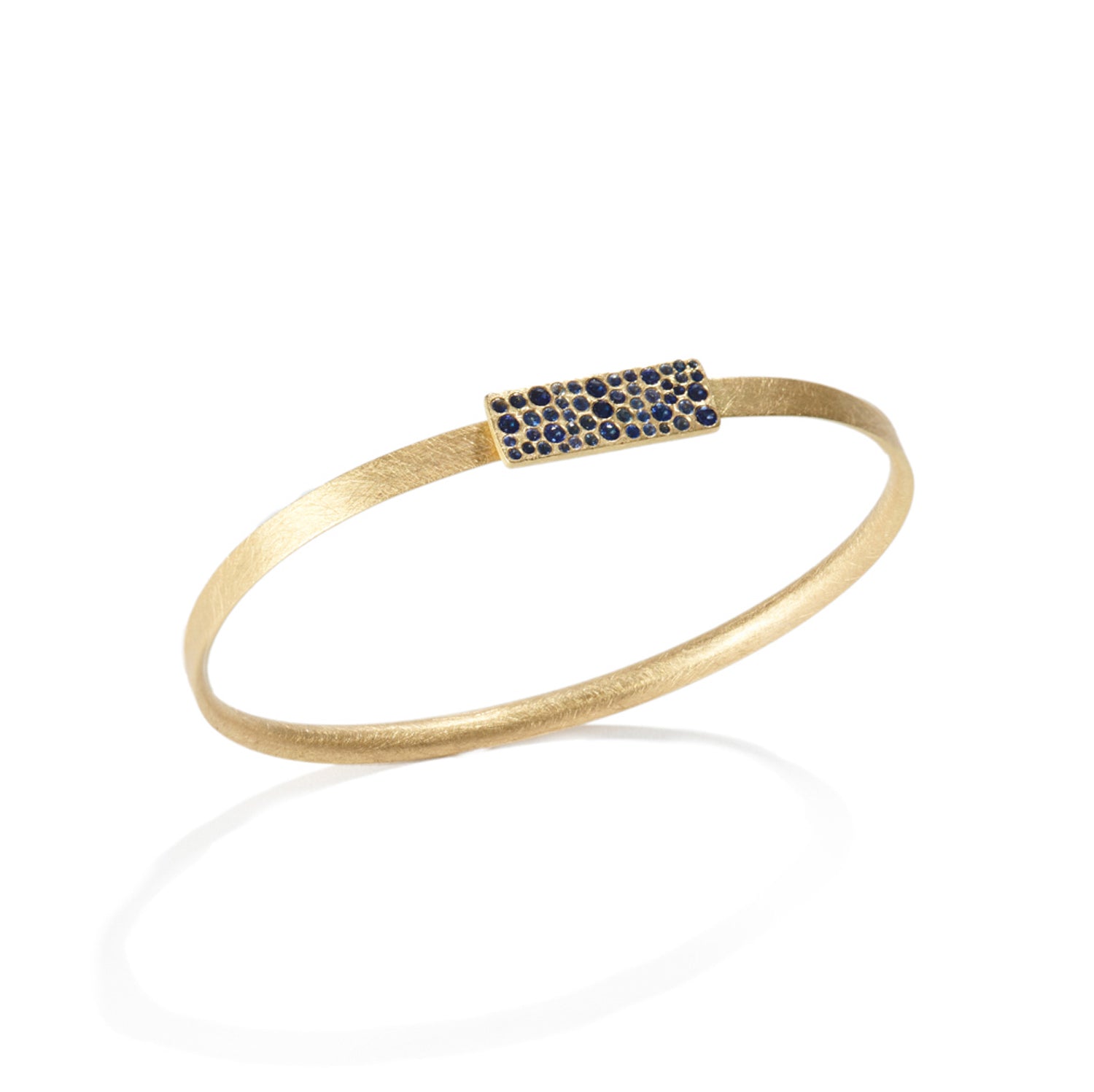 Blue Sapphire Bangle