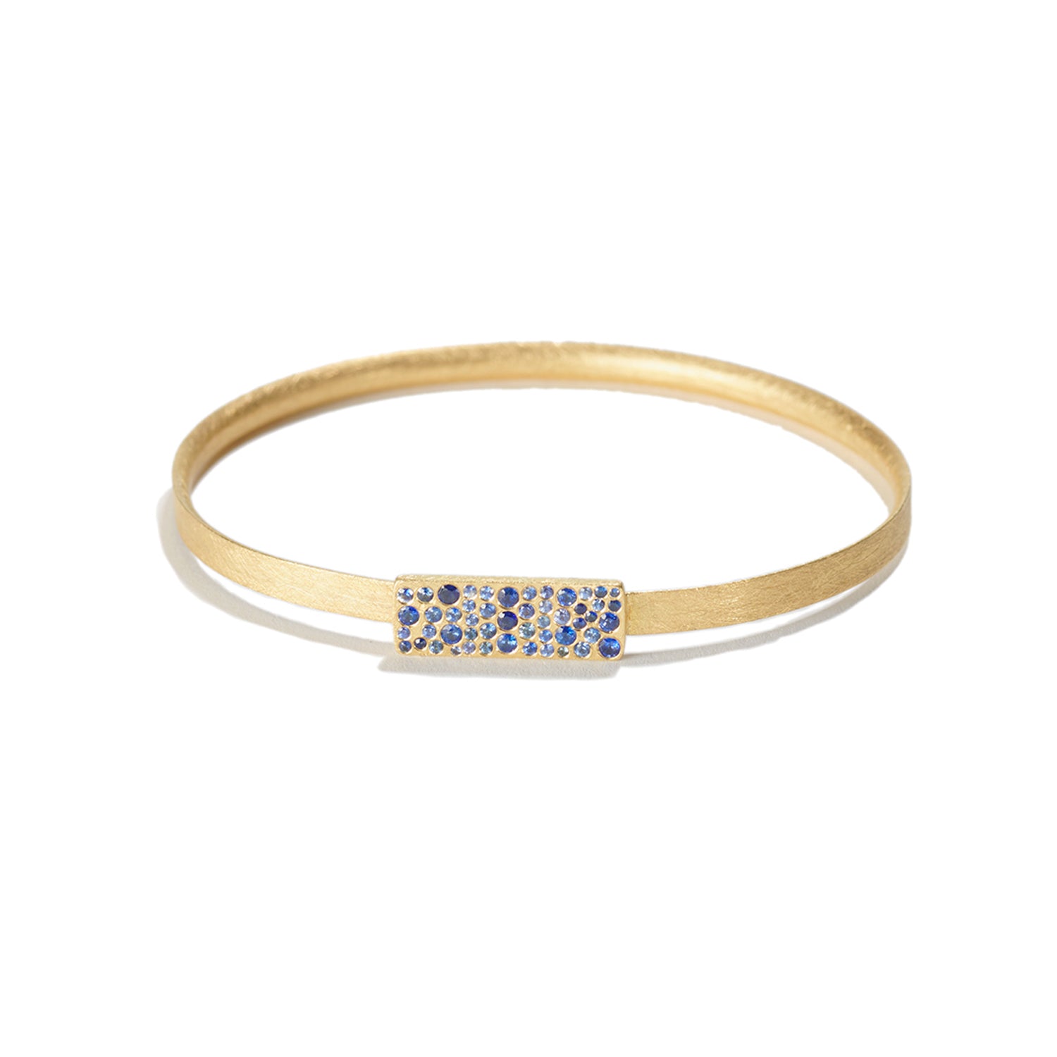 Blue Sapphire Bangle