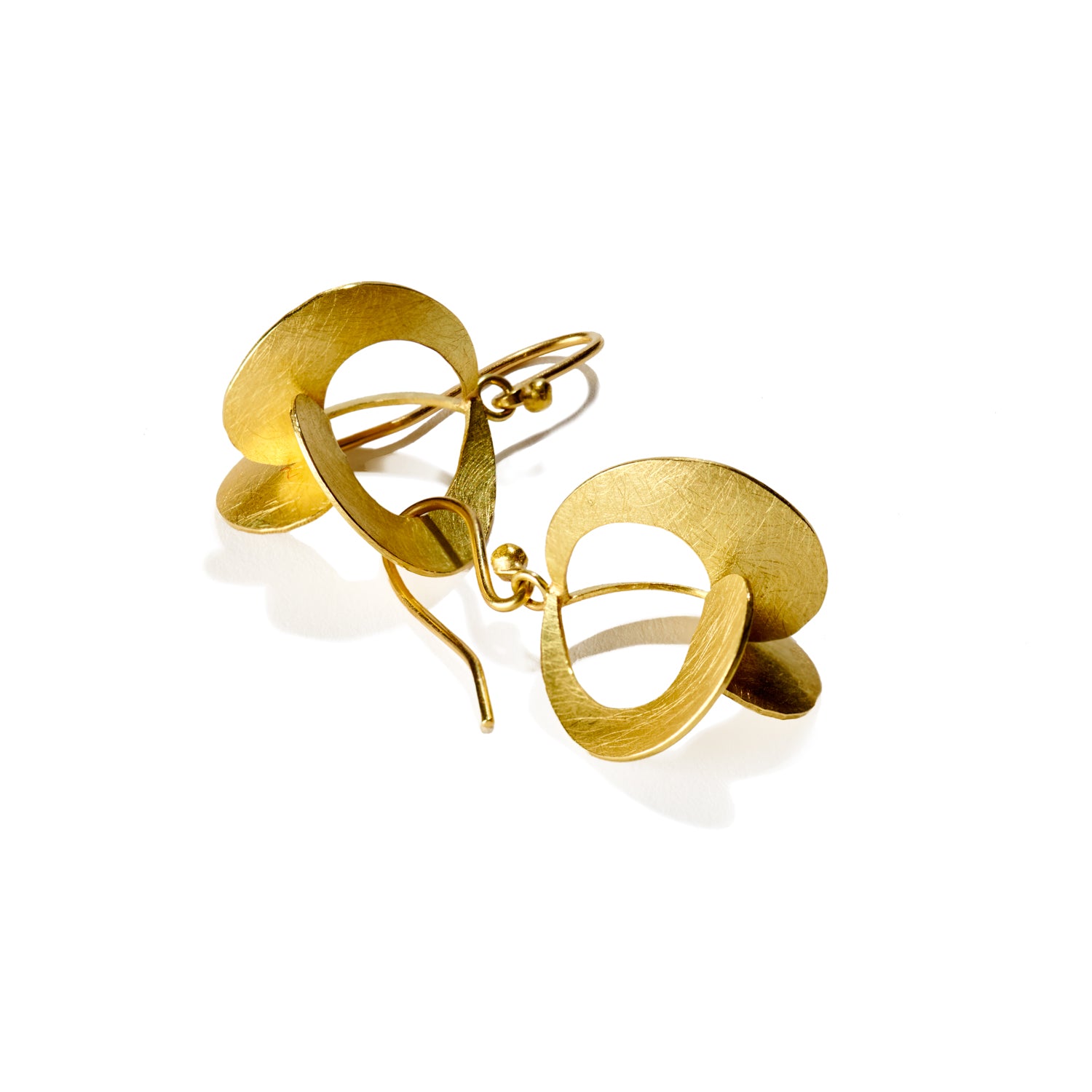 Gold Lantern Earrings