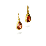 Faceted Pink Tourmaline Earrings