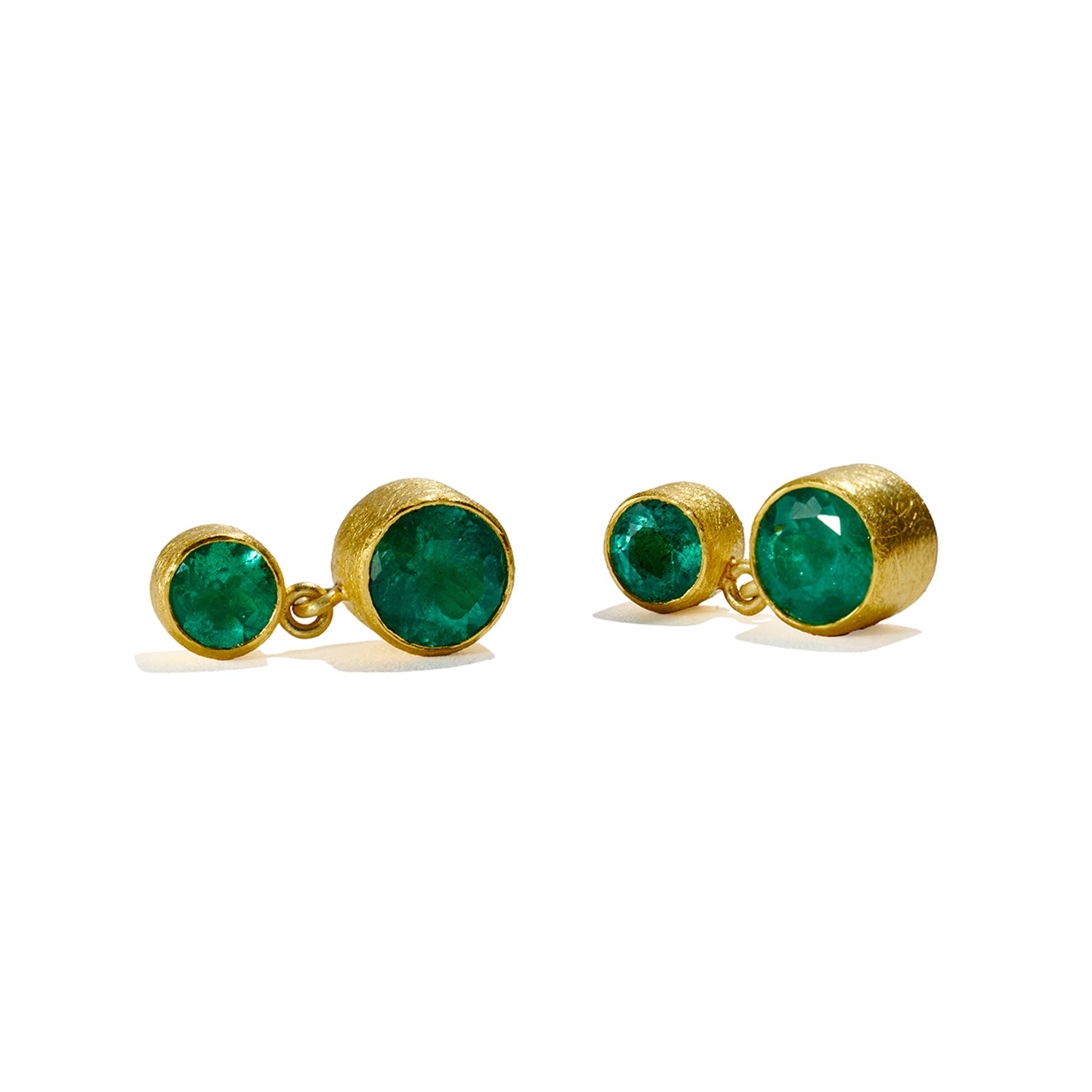 Zambian Emerald Earrings