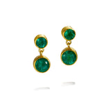 Zambian Emerald Earrings