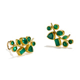 Blooming Emerald Earrings