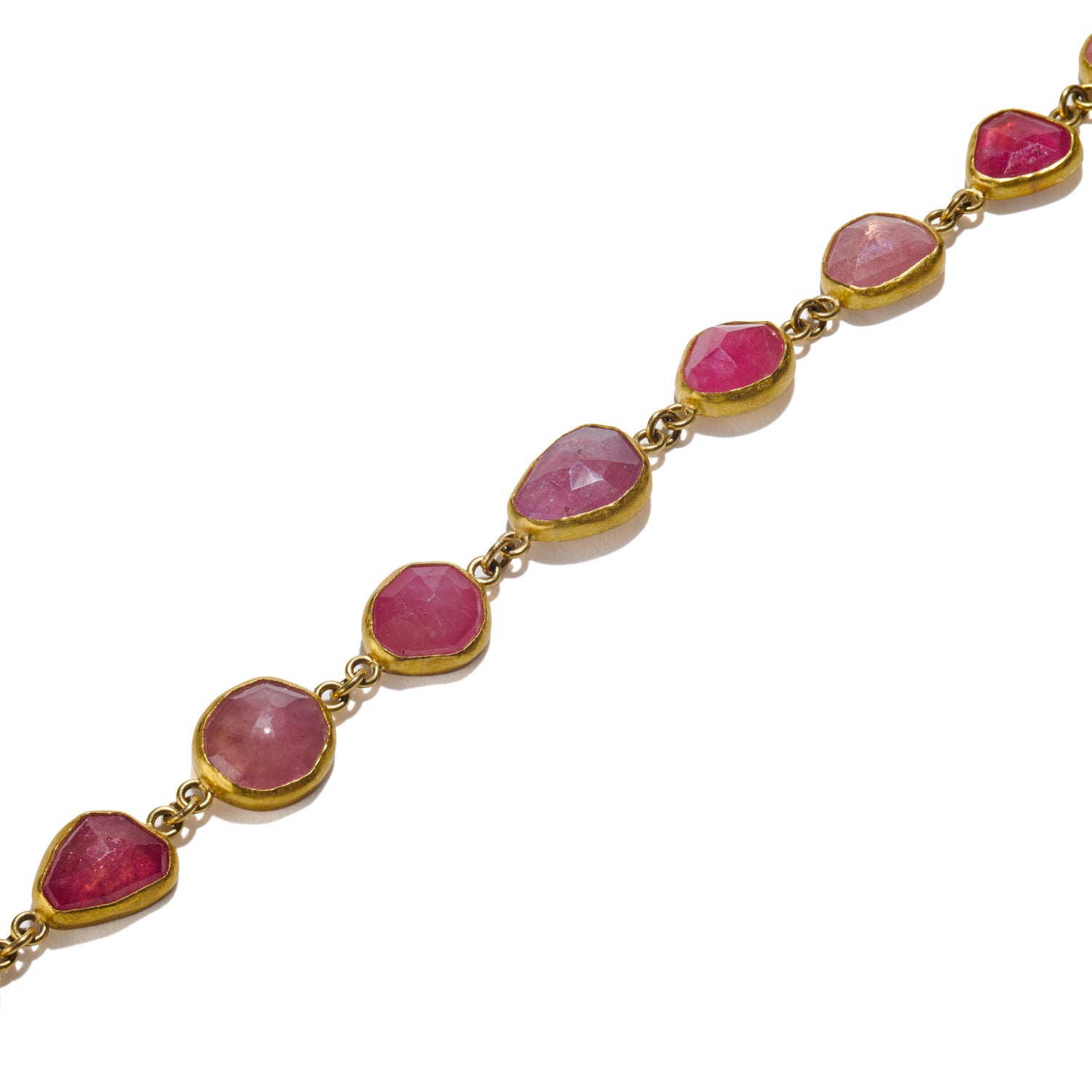 Pink Sapphire Bracelet