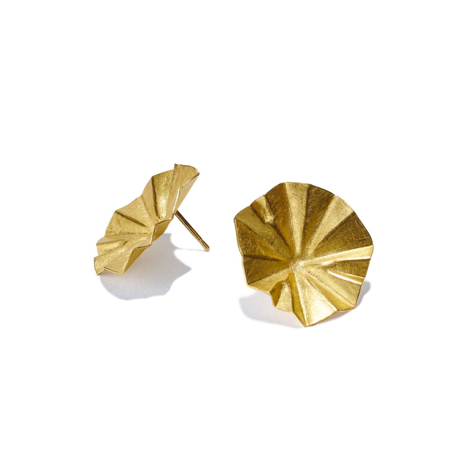 Lotus Leaf Earrings