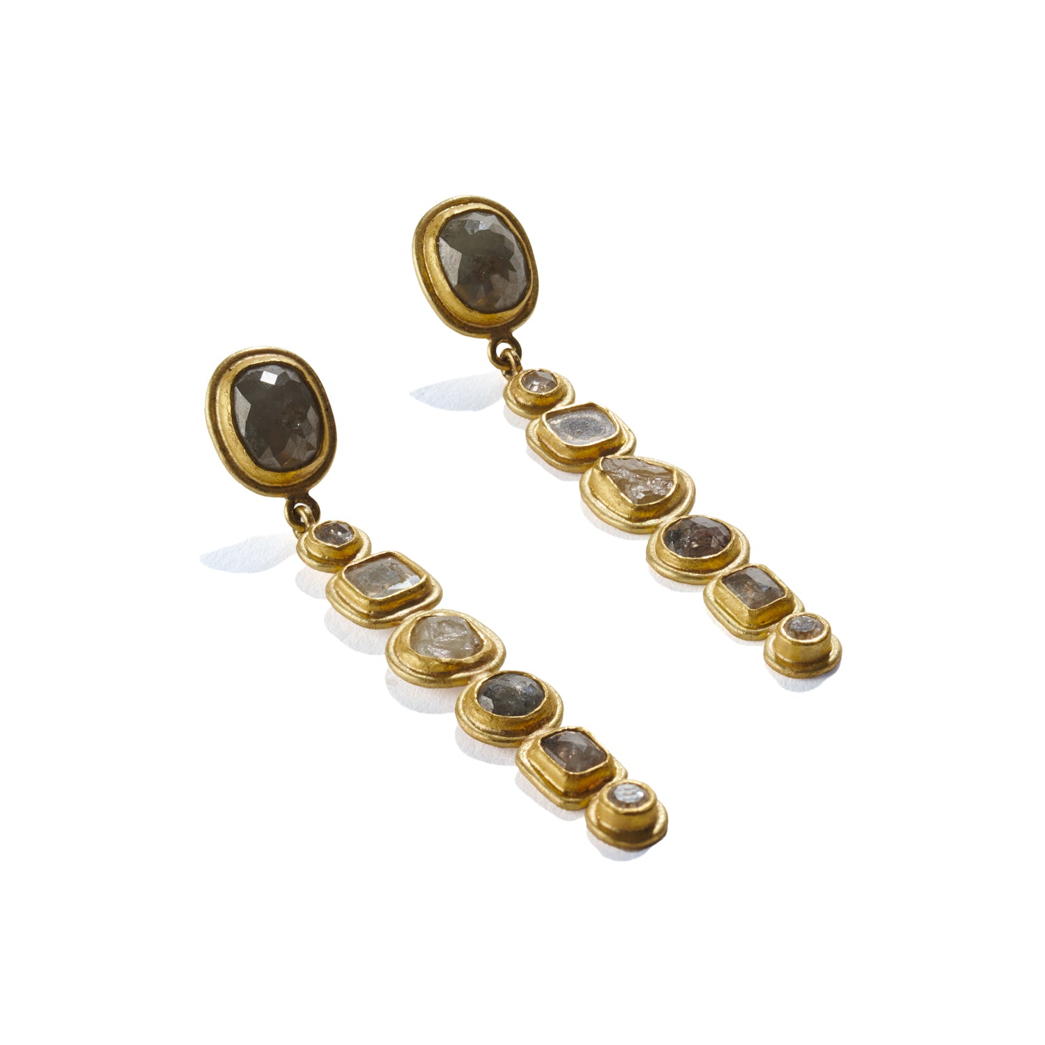 Diamond Portrait Earrings