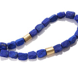 Rough Lapis Beaded Necklace