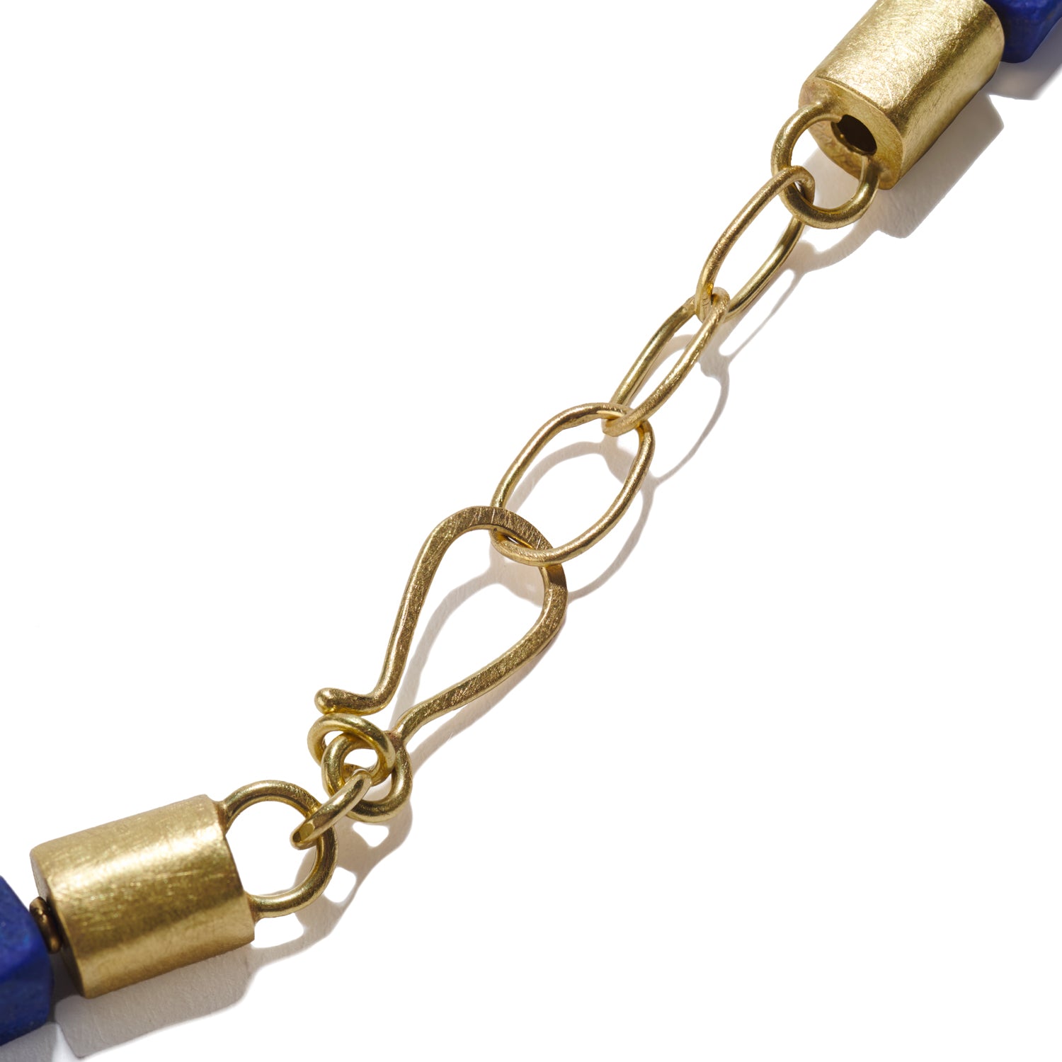Rough Lapis Beaded Necklace