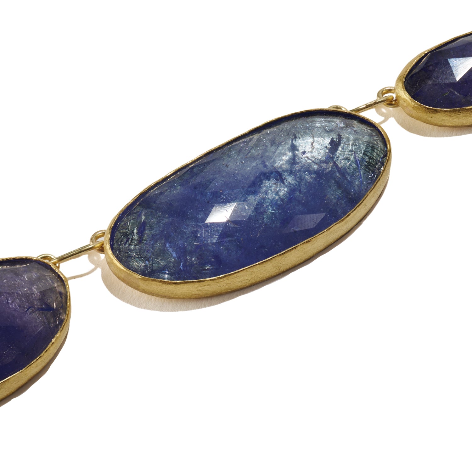 Rose Cut Tanzanite Necklace