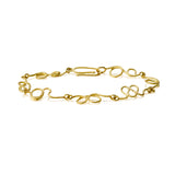 Gold Swirl Bracelet