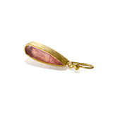 Slim Pink Tourmaline Earrings