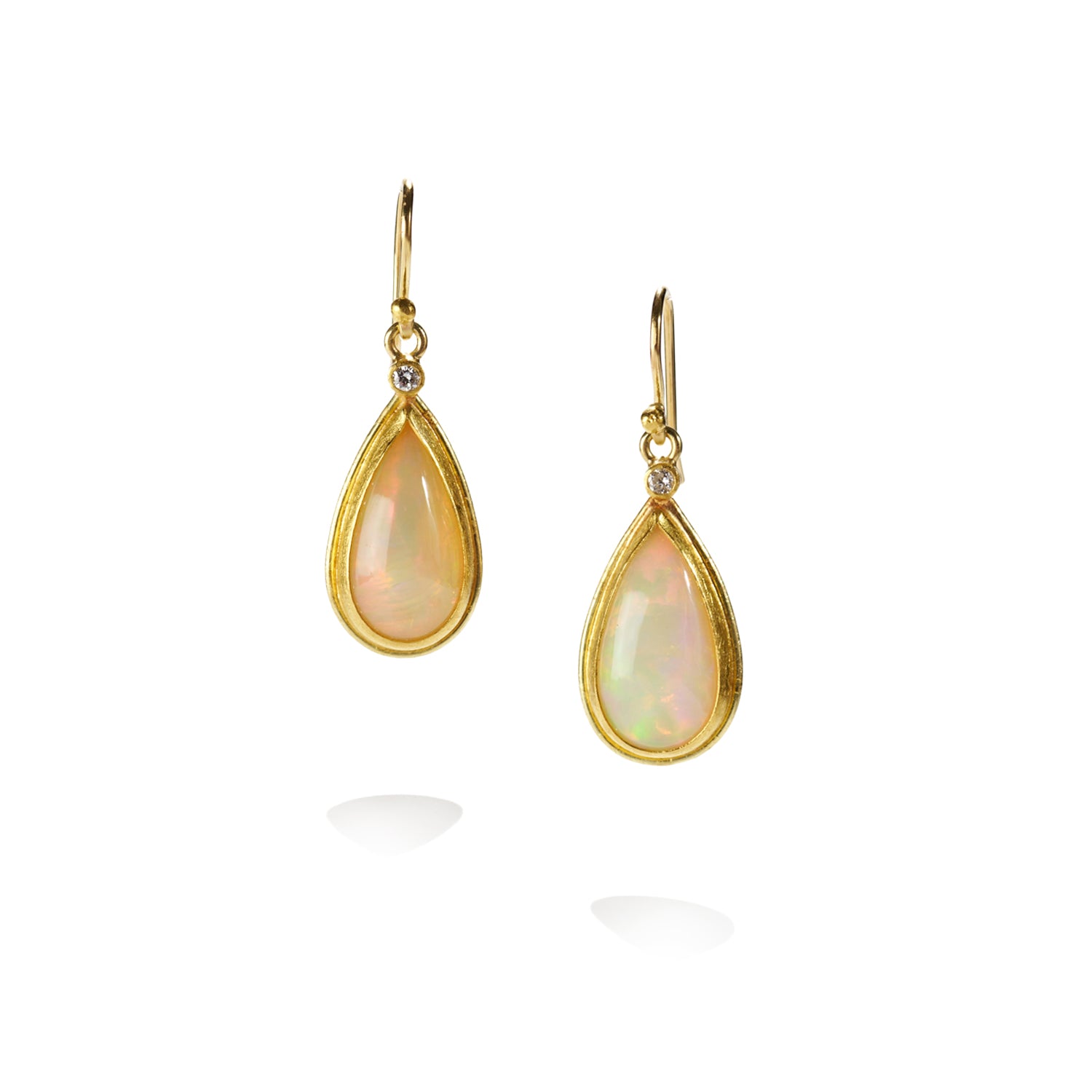 Ethiopian Opal Drop Earrings