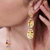 Ascending Sapphire Earrings