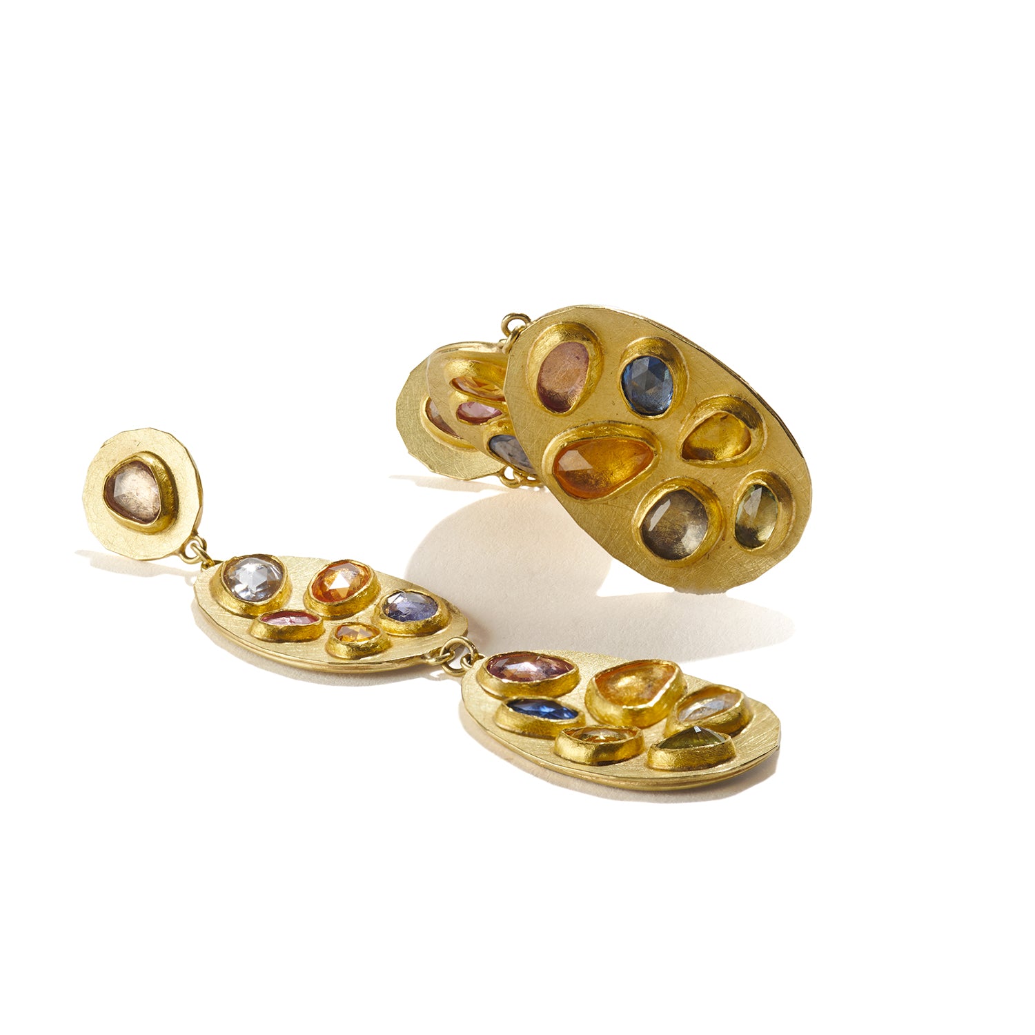 Ascending Sapphire Earrings