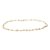 Gold Calligraphy Necklace