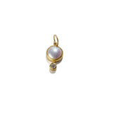 Akoya Pearl & Diamond Pendant