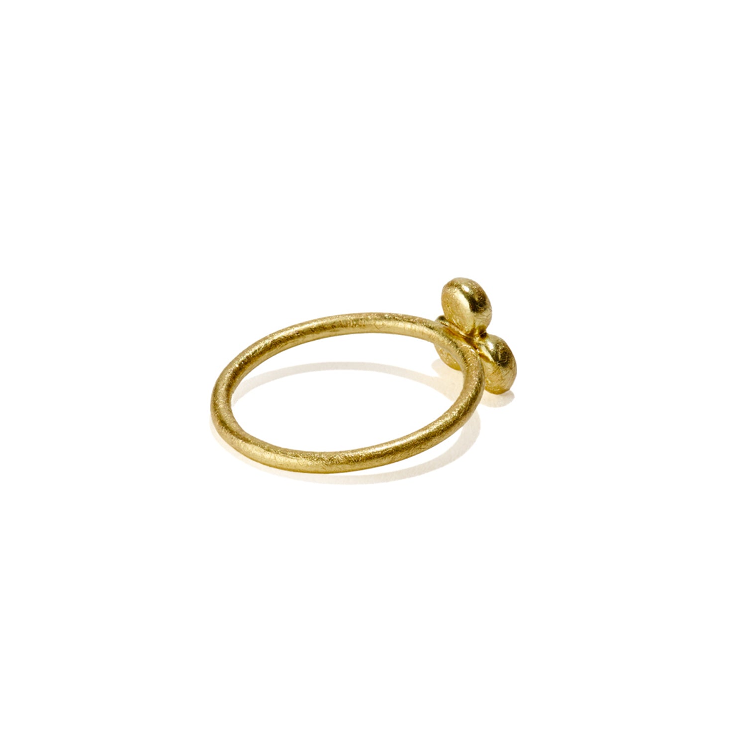 White Diamond Cluster Ring