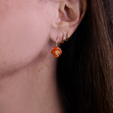 Boton de Piedra ~ Carnelian