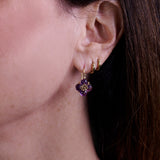 Boton de Piedra ~ Amethyst