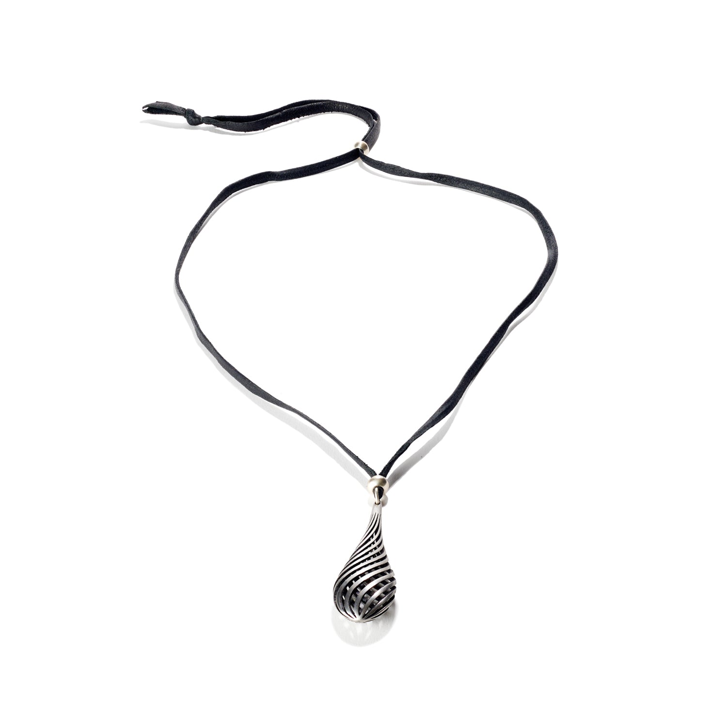 Swirl Pendant Necklace ~ Small