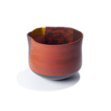 Small Bowl in Red with Gold Leaf II