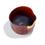 Small Bowl in Red with Gold Leaf II