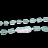 Aquamarine & Crystal Opal Necklace