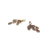 Ruby & Diamond Chandelier Earrings