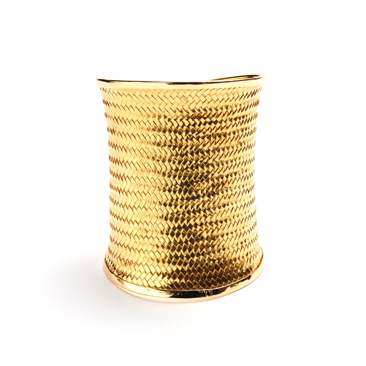 Woven Gold Cuff II