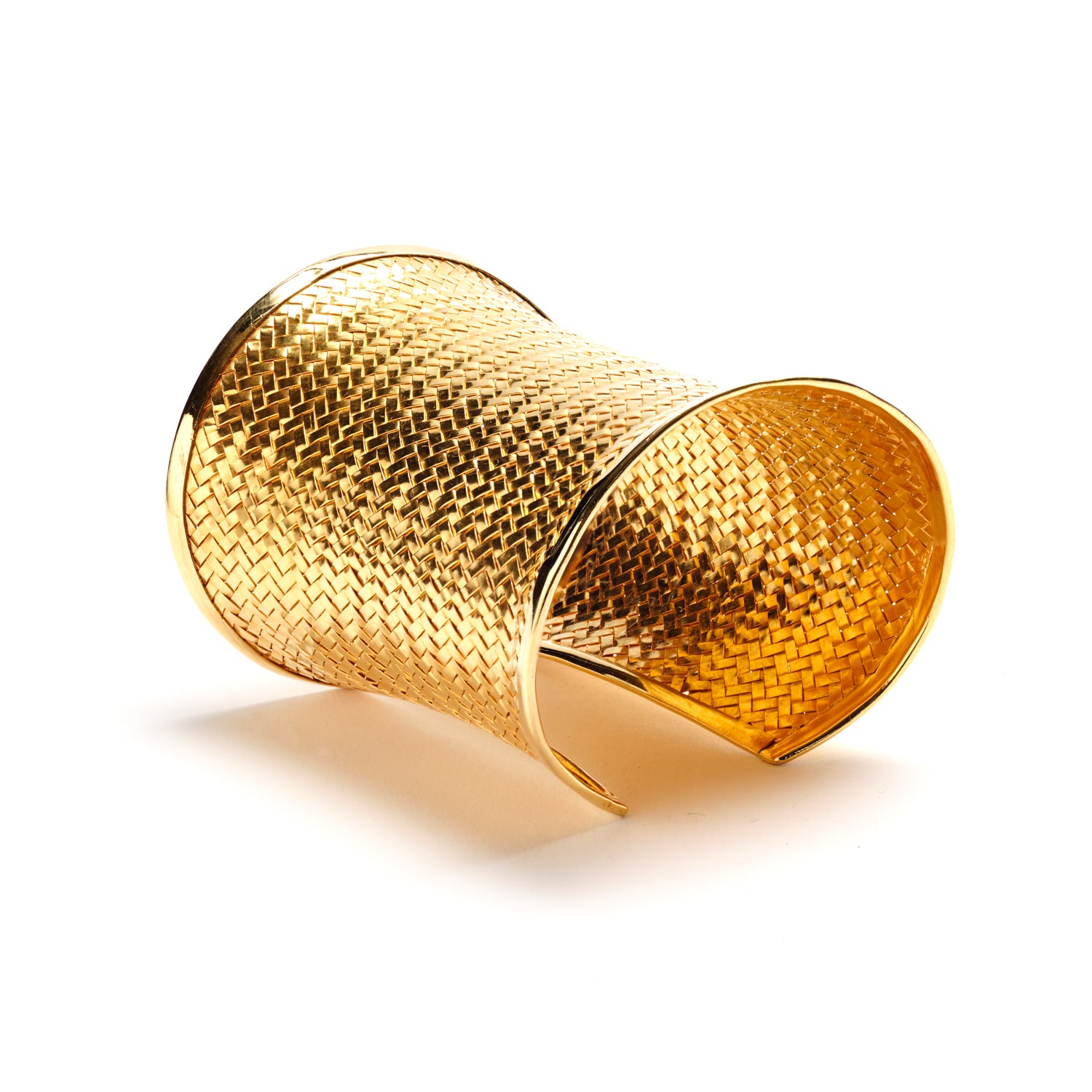 Woven Gold Cuff II
