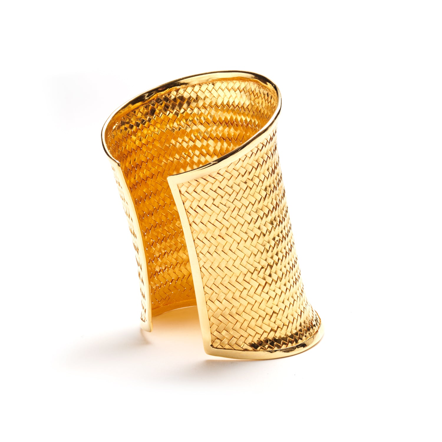 Woven Gold Cuff II