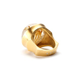 Round Rutilated Quartz Ring