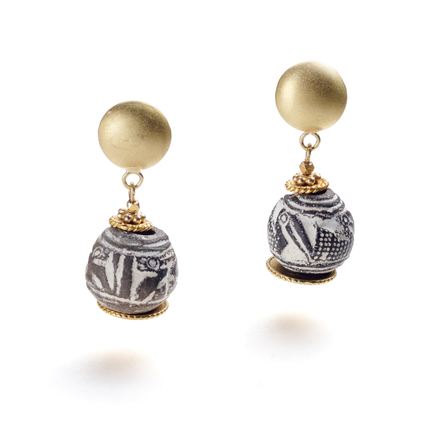Spindle Whorl Earrings