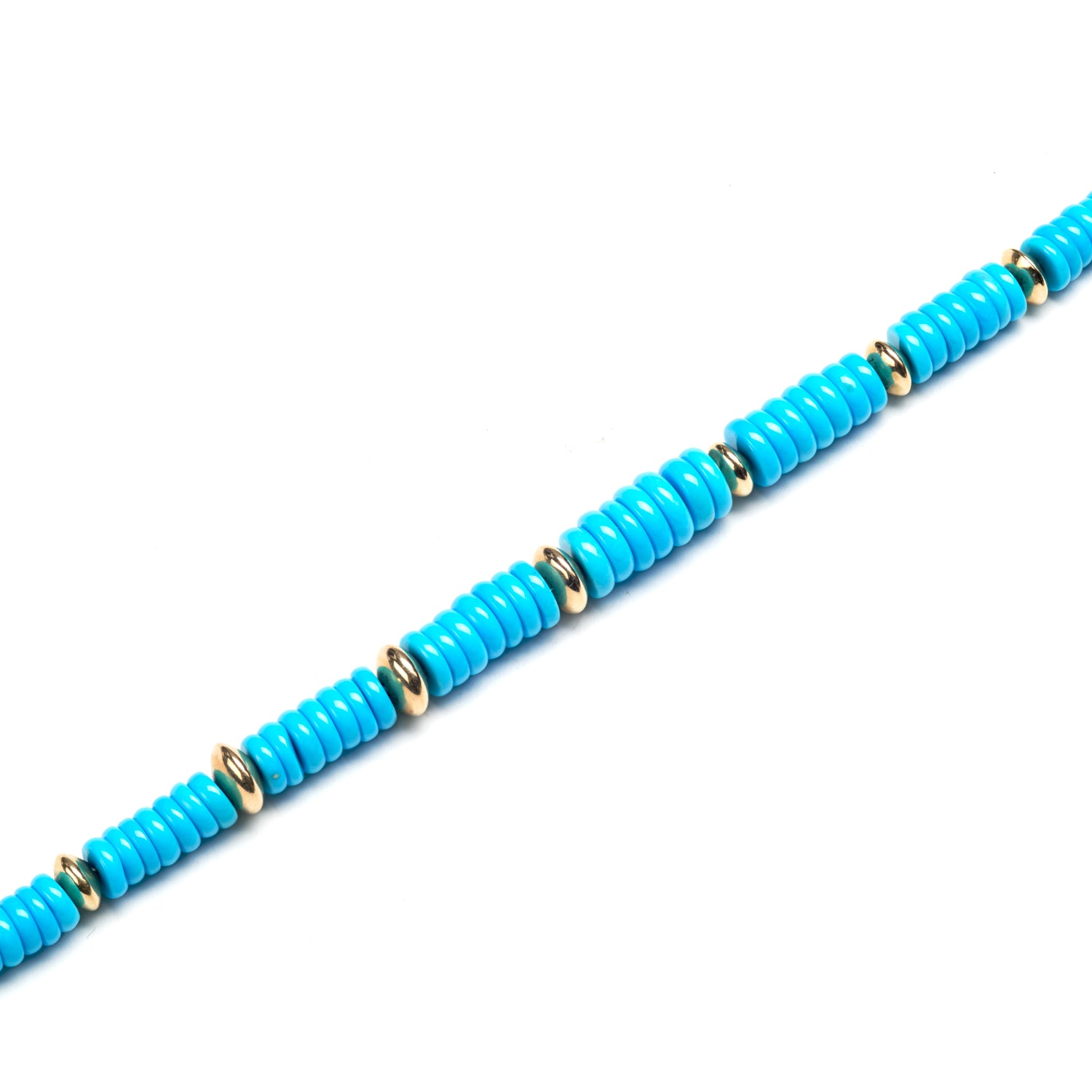 Sleeping Beauty Turquoise Bead Bracelet