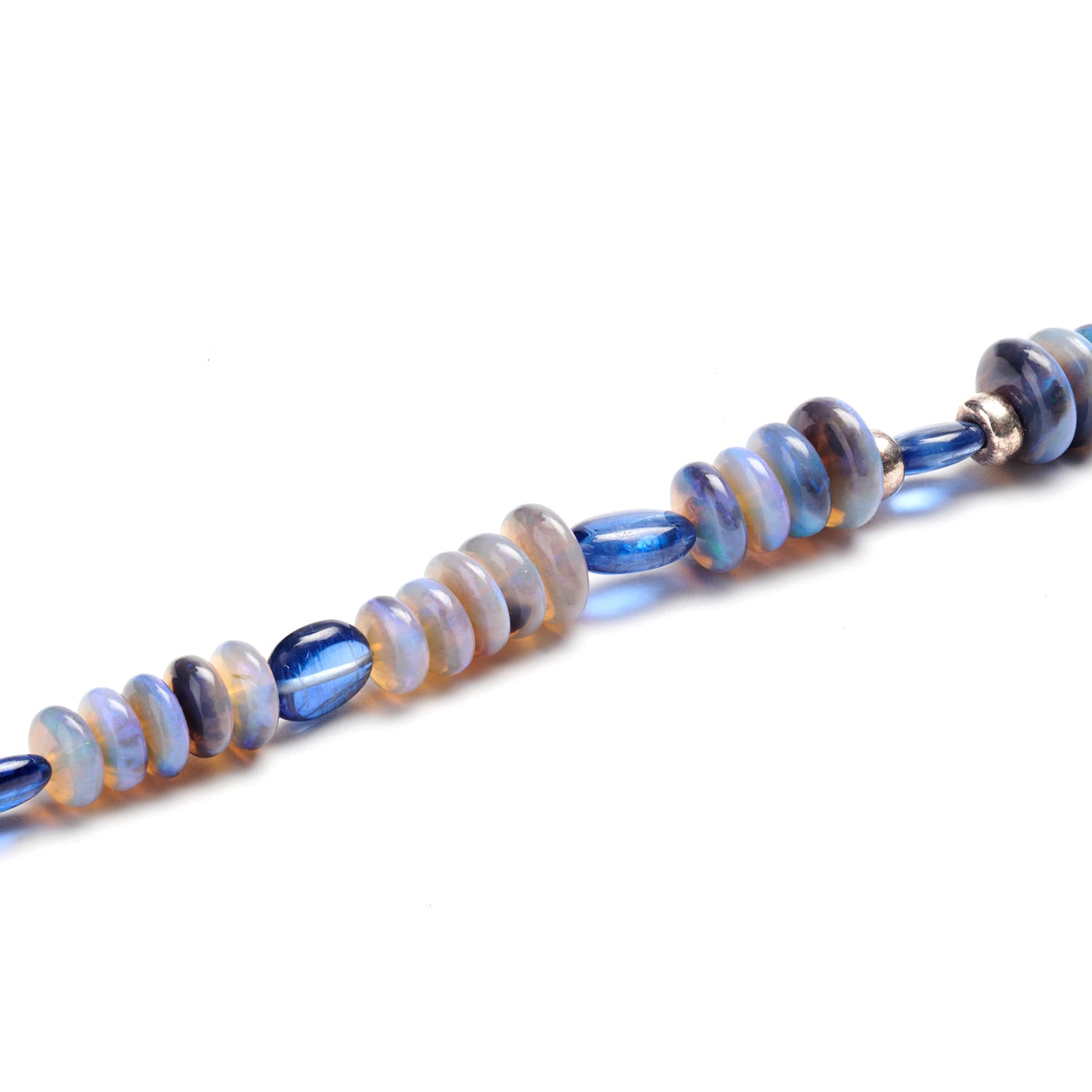 Kyanite & Black Opal Bracelet