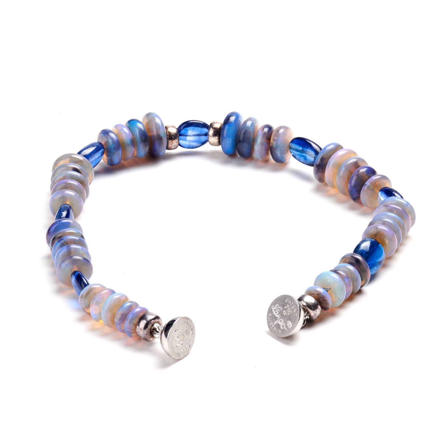 Kyanite & Black Opal Bracelet