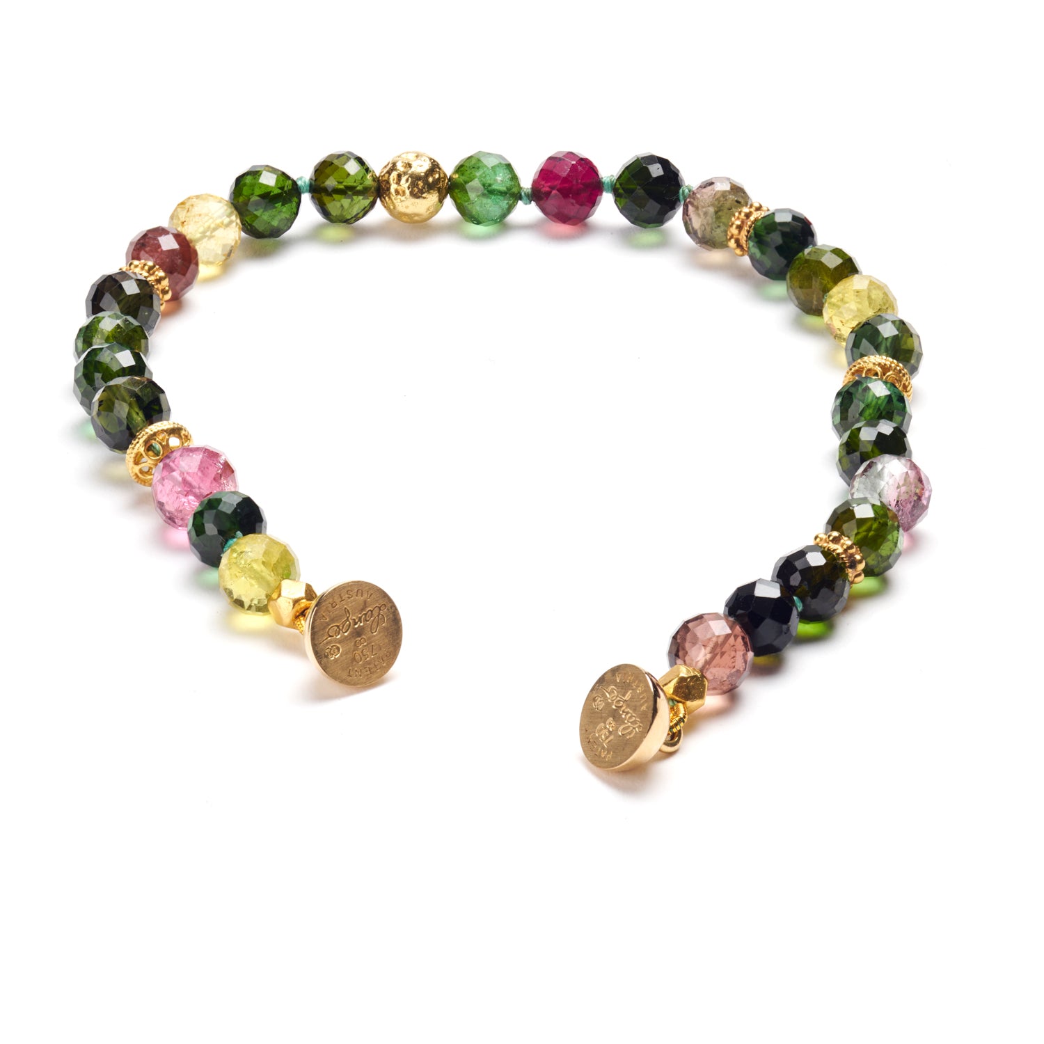 Multicolor Tourmaline Bracelet