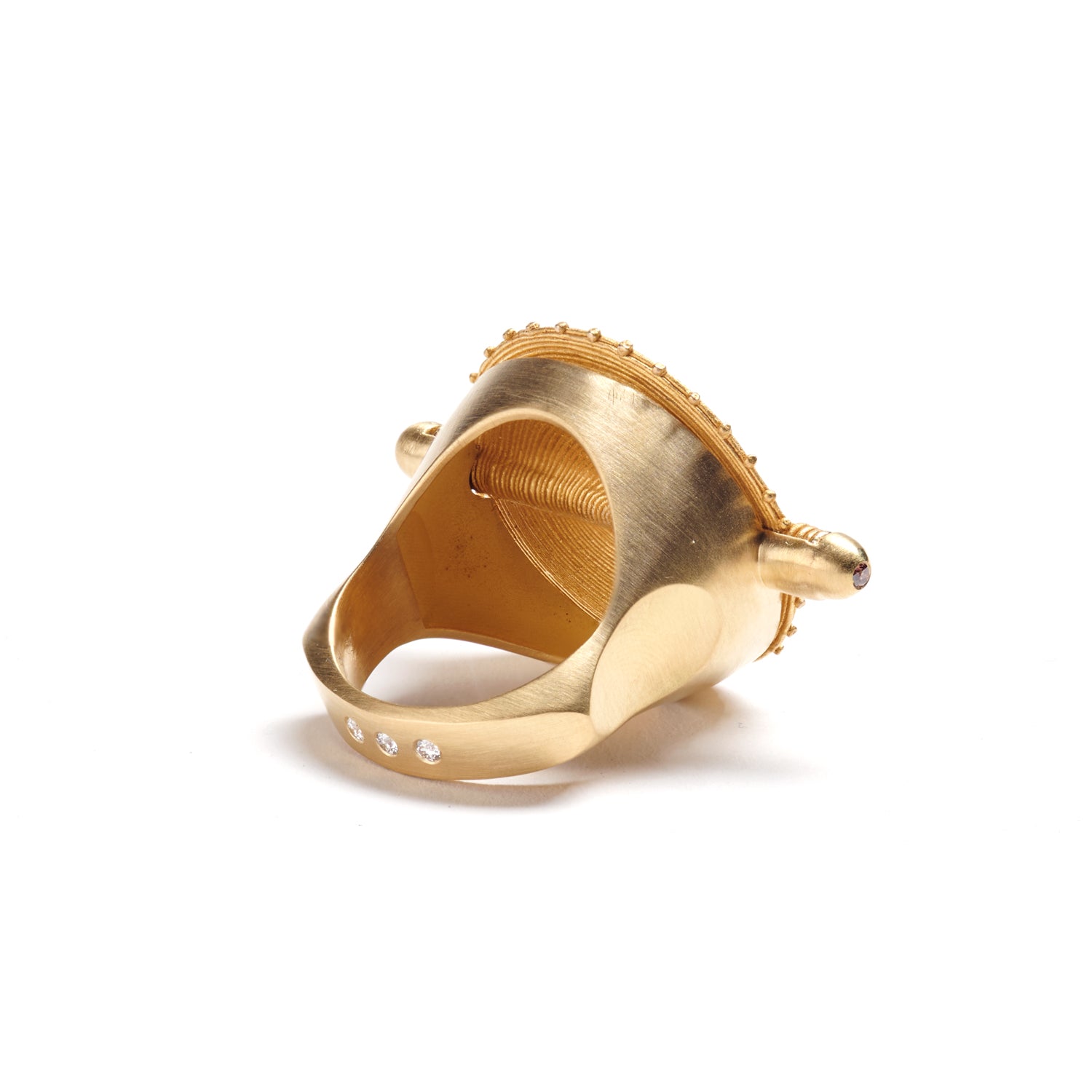 Baule Sun Disc Ring