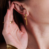 Ancient Bird Artifact Earrings
